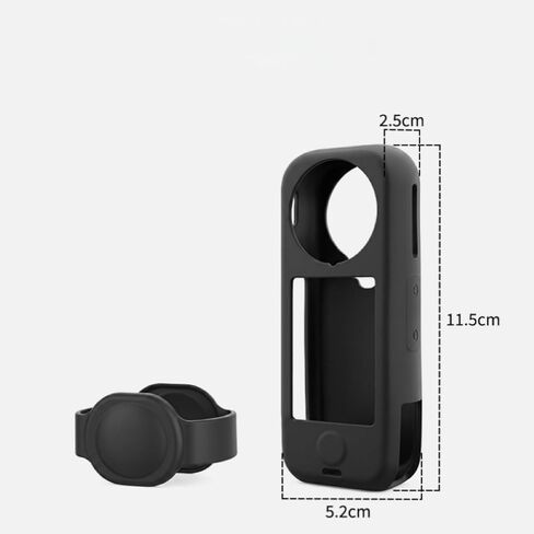 Silicone Cases Lens Covers and Lanyard Accessories for Insta360 X4 Air Camera in Kuwait