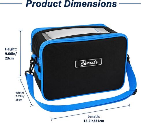 Soft Plastic Bait Storage, Fishing Bait Bag with Top Clear Window in Saudi Arabia