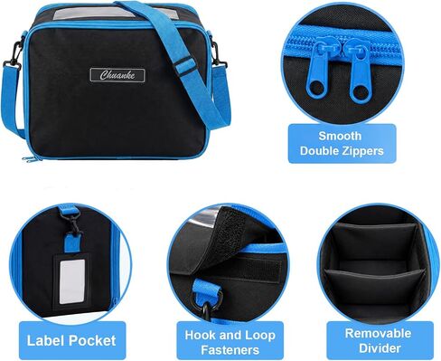 Soft Plastic Bait Storage, Fishing Bait Bag with Top Clear Window in Saudi Arabia