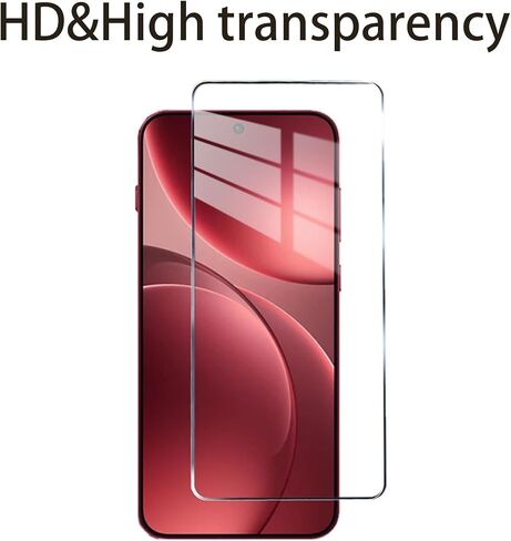 3 Pack Tempered Glass Screen Protectors Compatible with OPPO FInd X9 Pro, Anti Scratch, Bubble Free, 9H Hardness in Saudi Arabia