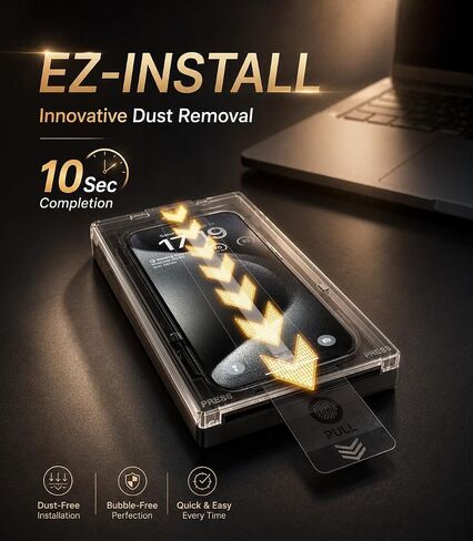 EZ-GLAZ-3-Pack Matte Screen Protector for iPhone 16 Pro/17/17 Pro in Saudi Arabia