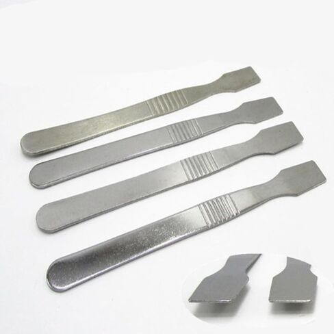 5 Pcs Stainless Steel Pry Tool for Electronic Device Repair, Silver in Saudi Arabia