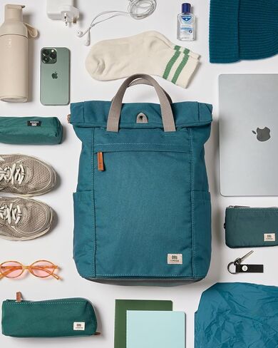ORI LONDON The Finchley Backpack Bag, Medium, Atomic Orange in Saudi Arabia