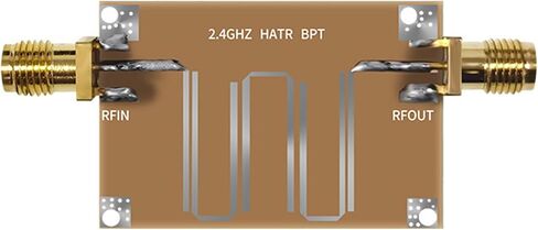 Advanced 2.4GHZ Microstrip Bandpass Filter Modules Clutter Signals and Strength in Saudi Arabia