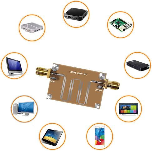 Advanced 2.4GHZ Microstrip Bandpass Filter Modules Clutter Signals and Strength in Saudi Arabia