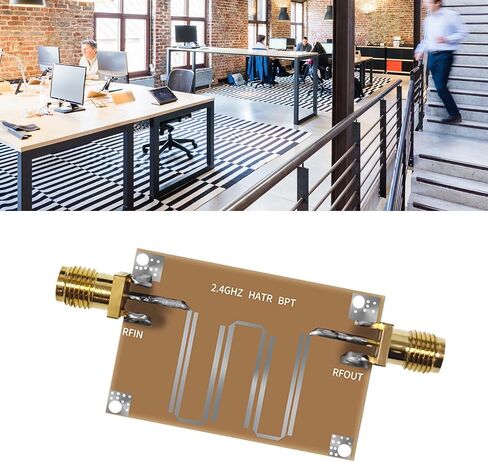 Advanced 2.4GHZ Microstrip Bandpass Filter Modules Clutter Signals and Strength in Saudi Arabia