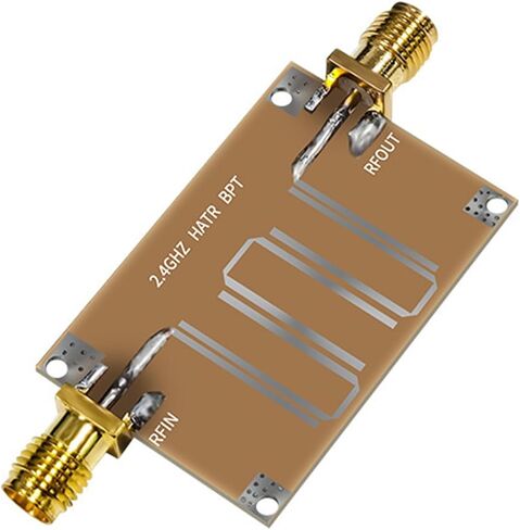 Advanced 2.4GHZ Microstrip Bandpass Filter Modules Clutter Signals and Strength in Saudi Arabia