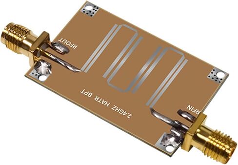 Advanced 2.4GHZ Microstrip Bandpass Filter Modules Clutter Signals and Strength in Saudi Arabia