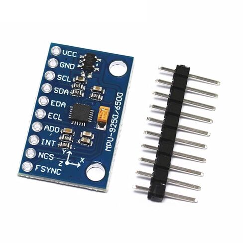 GY-9250 MPU9250 9 Axised Sensoring Module Gyroscope Accelerometer Magnetometer IIC for Wearable Devices in Saudi Arabia
