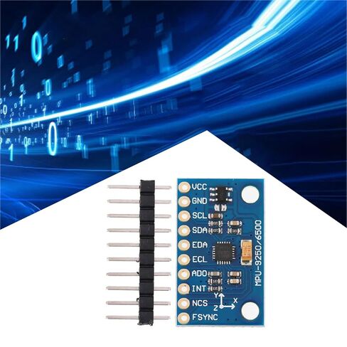 GY-9250 MPU9250 9 Axised Sensoring Module Gyroscope Accelerometer Magnetometer IIC for Wearable Devices in Saudi Arabia