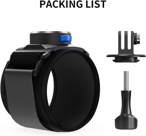 Magnetic Action Camera Wrist Mount, Quick Release Wrist Strap Holder for GoPro Hero 13/12/11/10, DJI Osmo Action 6/5Pro/4/3, Insta360 ONE R, AKASO, and More in Saudi Arabia