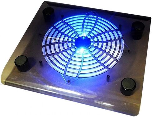 PC Computer Silent LED Cooling Fan Radiator for DIY Chassis CPU Coolers Radiators 12cm Cooler in Saudi Arabia