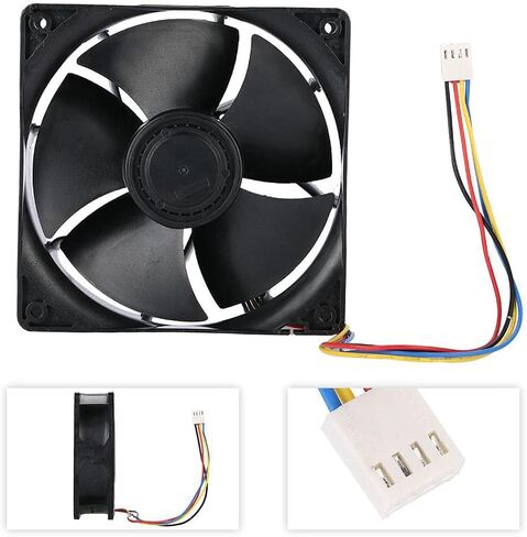 4 Pin 1.85A 6500RPM 267CFM Connector Cooling Fan for Computer Case CPU Cooler Radiator in Saudi Arabia