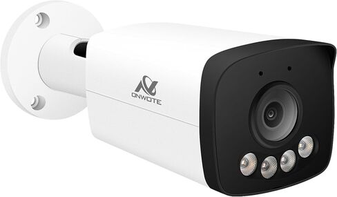 ONWOTE 5MP Two Way Talk 122° PoE IP CCTV Camera, Smart Color Night Vision in Saudi Arabia