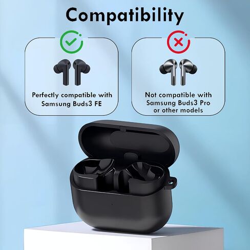 Wireless Portable Charging Case for Samsung Galaxy Buds3 FE in Saudi Arabia