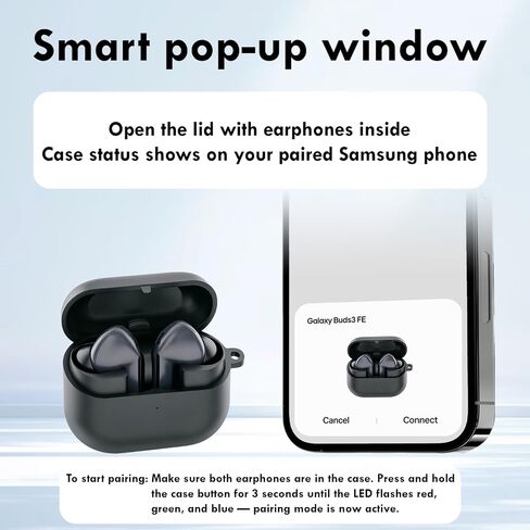 Wireless Portable Charging Case for Samsung Galaxy Buds3 FE in Saudi Arabia