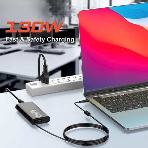 Syfrufo 130W 4.5mm AC Charger for Dell OptiPlex Micro Desktop Series in Kuwait