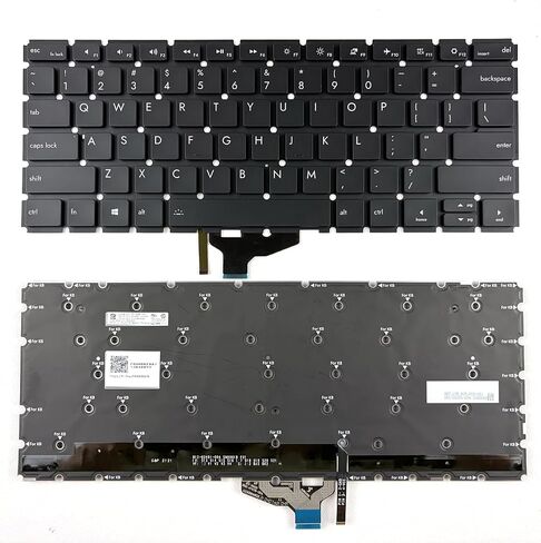 US Backlit Laptop Keyboard for Framework 13 FRANBKENA1130400YY, Black, QWERTY, Windows 2nd Gen, Reduced Key Noise in Saudi Arabia