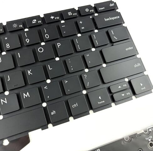 US Backlit Laptop Keyboard for Framework 13 FRANBKENA1130400YY, Black, QWERTY, Windows 2nd Gen, Reduced Key Noise in Saudi Arabia