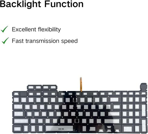 TLBTEK Backlight Keyboard Replacement Compatible with ASUS TUF A15 FA507 FA507R FA507RC FA507RE FA507RM FA507RR FA577,A17 FA707 FA707RC,TUF F15 FX507 FX507ZC FX507ZE FX507ZM FX507ZR FX517 FX577 Laptop in Saudi Arabia