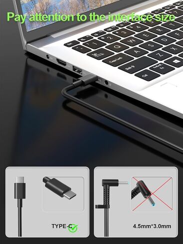 130W USB C Charger Compatible with Asus ROG Flow X13 GV302 GV302XV GV302XI Flow Z13 GZ301 GZ301VV GZ301VU GZ301VI GZ301VIC Gaming Laptop Replacement Power Supply Adapter in Saudi Arabia