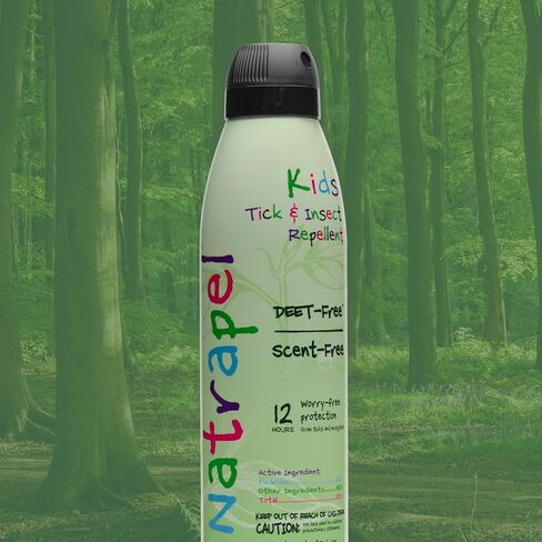 Natrapel Kids Tick & Insect Repellent, DEET-Free, Scent Free, 6 oz (2 Pack) in Saudi Arabia