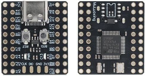 3Pcs STM32F103C6T6 Mini Development Board No CH340 ARM 32-Bit MCU Core Module for Learning and Prototyping in Saudi Arabia