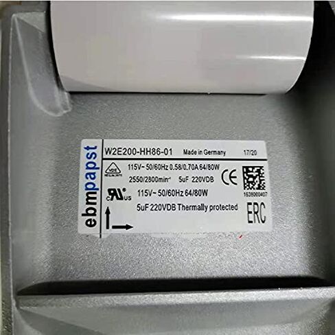 W2E200-HH86-07 115V 0.58/0.70A 64/80W Cooling Fan in Saudi Arabia