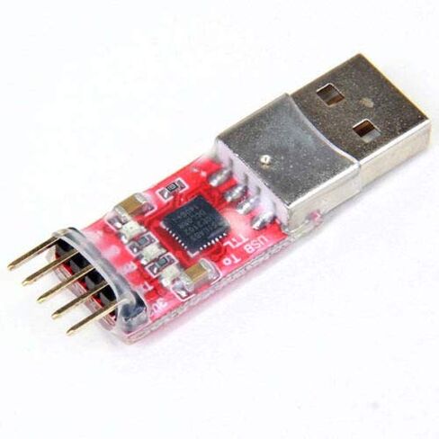 Hailege 2pcs CP2102 USB 2.0 to TTL UART Serial Converter Adapter Module 5 Pin STC PRGMR with Wire in Saudi Arabia
