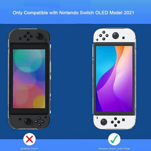 Nintendo Switch OLED Model 2021 Protective Case Cover and Joy-Con Controller in Saudi Arabia