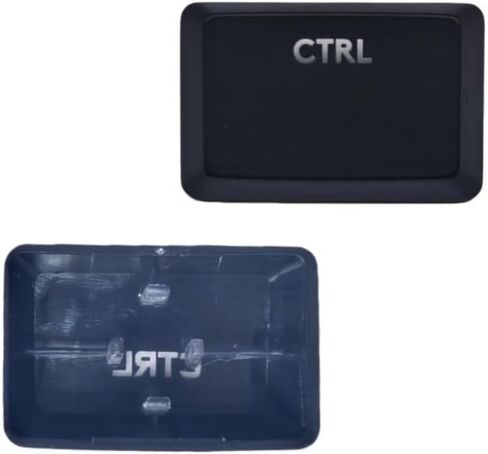 2pcs Backlit Ctrl Keys Replacement for Logitech G910 RGB Mechanical Gaming Keyboard Keycap Black in Saudi Arabia