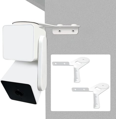 ALLICAVER Wall Mount for Wyze Cam Pan V3, Outside Corner Metal Bracket in Saudi Arabia