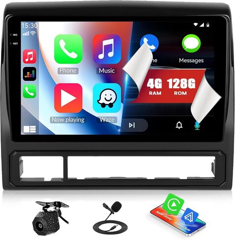 4G+128G Andriod Car Radio for Toyota Tacoma 2005-2015 with CarPlay Android Auto 9 Inch Incell Touch Screen with GPS Navigation WiFi Backup Camera Mic in Saudi Arabia