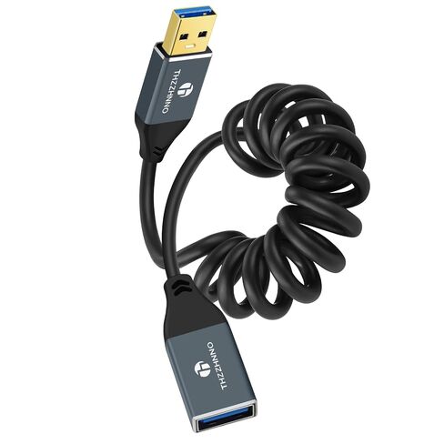 USB 3.0 Extension 3.3FT 2 Pack, USB Male to Female USB 3.0 Extender Cable for Webcam, Camera, Phone, USB hub, Mouse, Keyboard, Printer, Hard Drive, Headset in Saudi Arabia