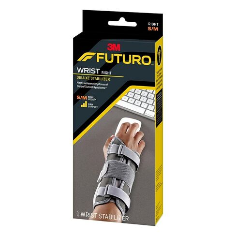 FUTURO Deluxe Wrist Stabilizer Right Hand, S/M in Saudi Arabia
