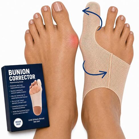 Bunion Corrector for Women and Men, Big Toe Straightener. Med-Right in Kuwait