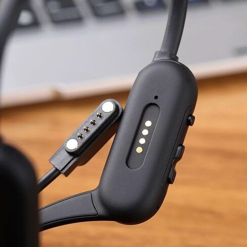 2-pack Magnetic Charging Cable For DEMICEA LibreRun Pro X13, VLOP X34, SunvitoX6, Rumatas X6, LaoziniuX6, Kuggini X6, GlanaX6, H2O Audio TRI 2/2 PRO Bone Conduction-Open Ear Headphones Charger in Saudi Arabia