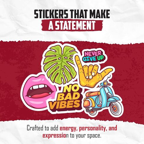Everything Hallelujah Stickers - Christian Faith Decals - Pop Art Cross - Religious Inspiration - 2 Pack - 5 Inch Design - Smooth Surface Vinyl Stickers - Printed in the USA - IHS6549 in Saudi Arabia