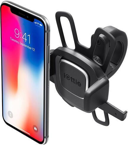 iOttie Easy One Touch 4 Bike Phone Mount Holder Bicycle Handlebar Cradle Quick-Release Lock, Secure Phone Holder for iPhone 17 16 15 Samsung Google Smartphones in Saudi Arabia