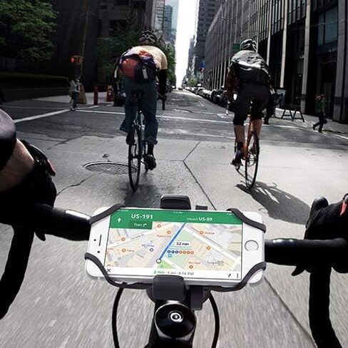 iOttie Easy One Touch 4 Bike Phone Mount Holder Bicycle Handlebar Cradle Quick-Release Lock, Secure Phone Holder for iPhone 17 16 15 Samsung Google Smartphones in Saudi Arabia