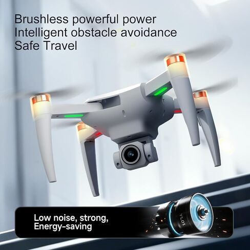 Foldable Drone with Camera FPV Mini RC Quadcopter for Beginners, White in Saudi Arabia