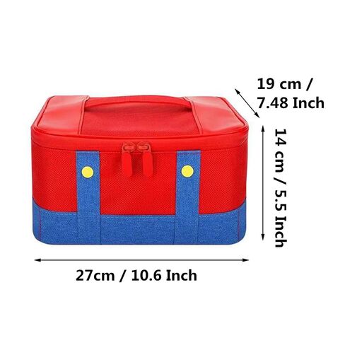 ProWildGear Portable Soft Shell Protective Travel Carrying Case, Waterproof Oxford Cloth Carrying Case for Nintendo Switch 2, with 8 Games Card Slots for NS SD Console Dock JoyCons Accessories in Saudi Arabia