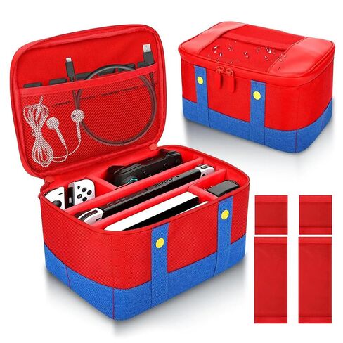 ProWildGear Portable Soft Shell Protective Travel Carrying Case, Waterproof Oxford Cloth Carrying Case for Nintendo Switch 2, with 8 Games Card Slots for NS SD Console Dock JoyCons Accessories in Saudi Arabia