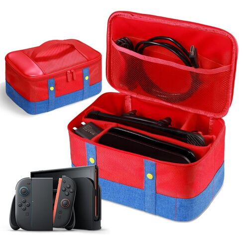 ProWildGear Portable Soft Shell Protective Travel Carrying Case, Waterproof Oxford Cloth Carrying Case for Nintendo Switch 2, with 8 Games Card Slots for NS SD Console Dock JoyCons Accessories in Saudi Arabia
