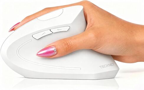 TECKNET Ergonomic Mouse Vertical Wireless with 2.4GHz USB A Receiver in Saudi Arabia