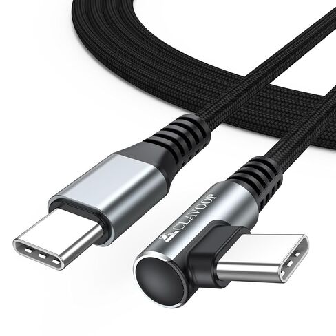 Right Angle USB C Cable 6 FT Fast Charging 60W, 90 Degree USBC to USBC Cord in Saudi Arabia