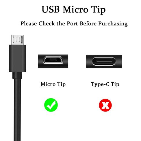 Headphone Charger Charging Cord for Jabra Elite, Evolve 75 65, Cowin e7 in Saudi Arabia