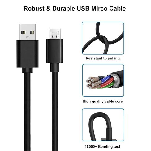 Headphone Charger Charging Cord for Jabra Elite, Evolve 75 65, Cowin e7 in Saudi Arabia
