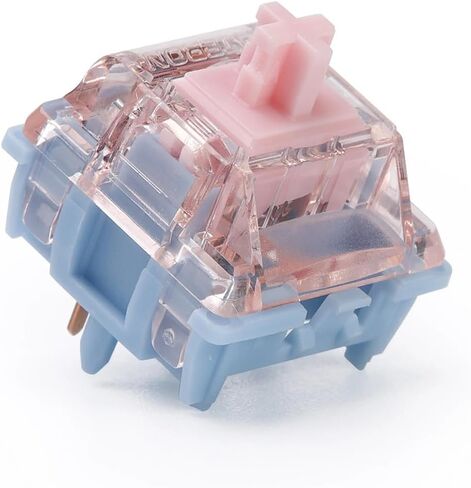مفتاح لوحة مفاتيح Gateron Melodic Clicky، 5-Pin 60gf Clicky/Speed ​​Typing/Gaming/Pre-Lubed (90 قطعة، مفاتيح Gateron Melodic) in Kuwait