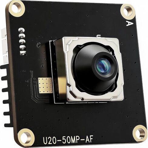 50MP 8192x6144 USB2.0 UVC Camera, Auto-Focus USB Camera 1/1.56 inch IMX766 HDR Sensor 32x32mm Size, Plug & Play for PC/Raspberry Pi/Jetson Nano/SBCs, Support Windows/Linux/Android/MacOS in Saudi Arabia